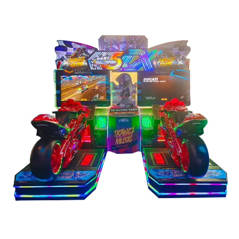 Arcade Coin-operated Game Iron Knight II Consolesmotorcycle Racing Game MachineArcade Entertainment Equipment for Amusement Park