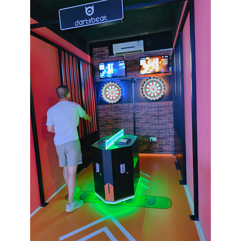 Electronic Dart Machine Coin Operated Darts Game Equipment With LED Screen for Bar Club Indoor Amusement Center
