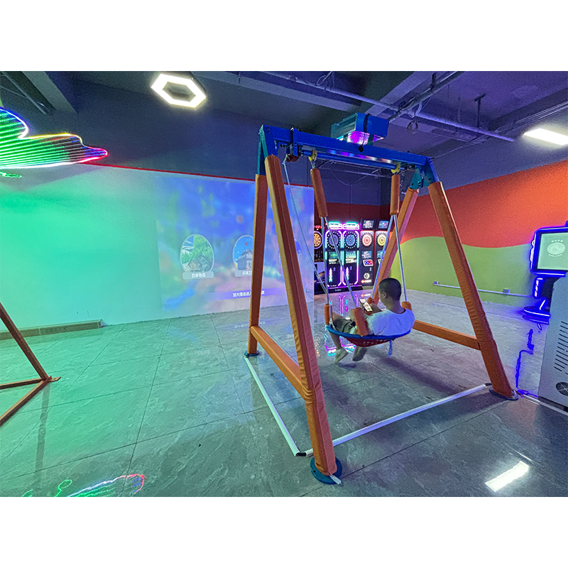Realistic VR Swing Game Console for Kids Various Scenarios Thrilling Entertainment Arcade Coin Operated Video Park City
