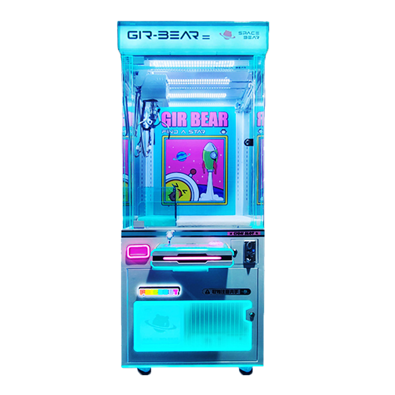 New Hot Color Coin-operated Desk Folder Kuji Claw Machine Doll Machine Commercial Claw Gift Game Machine