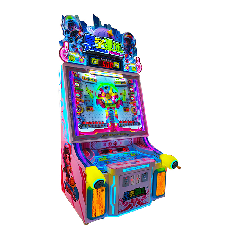 Arcade Pinball Machine Space Theme Game LED Light Entertainment Equipment Coin Operated Game Machine for Amusement Center