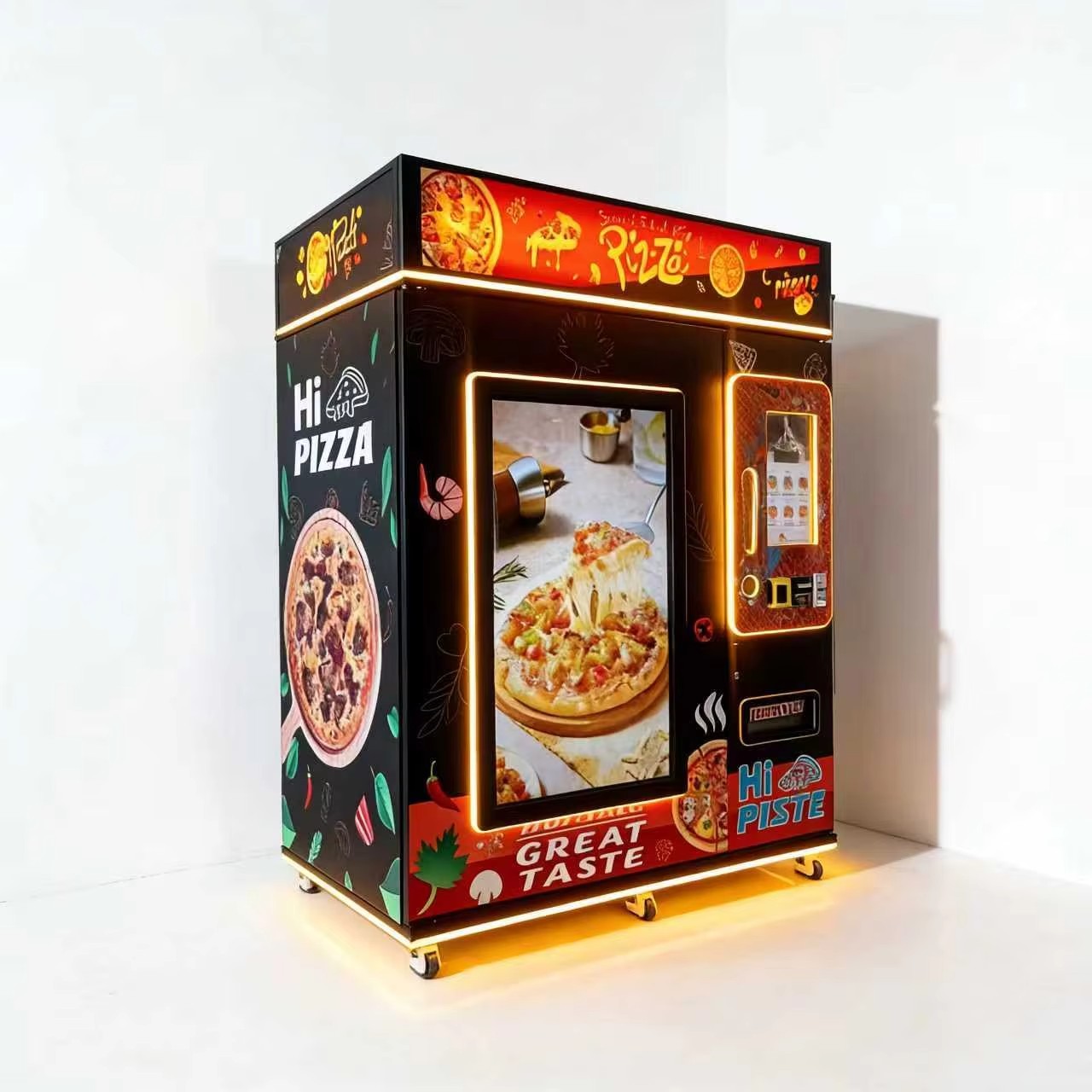 Other App Tea Touch Spain Refrigerators Mover Commercial Unmanned Price Atm Die & Cutting Vending Machine Pizza Maker
