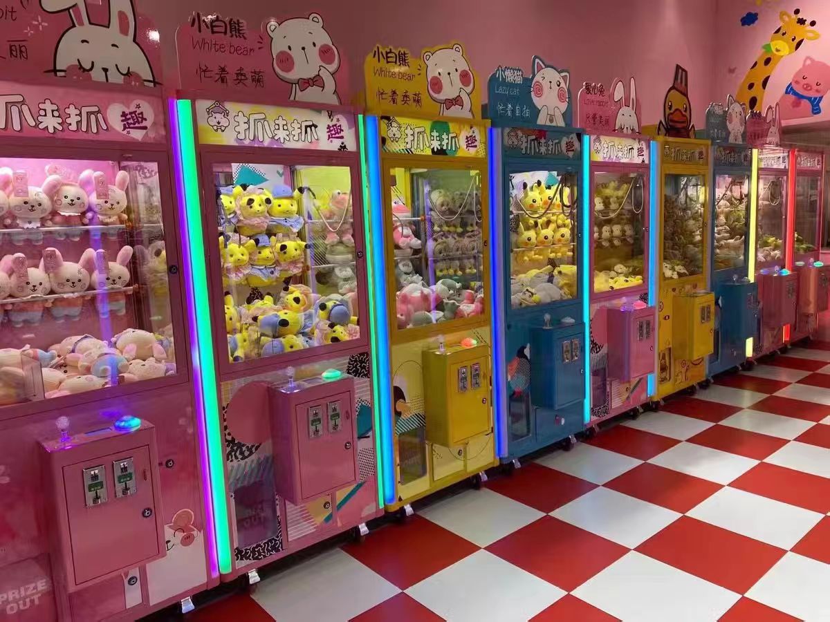 Commercial Stacker Arcade Prize Vending Game Toy Crane Vending Game Machine Claw Crane Toy Vending Game Machine