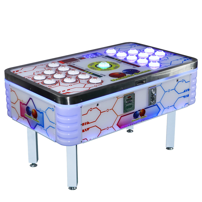 Coin-operated two-player battle in the shopping mall, Paipaile Amusement Park, thrilling PK game console arcade
