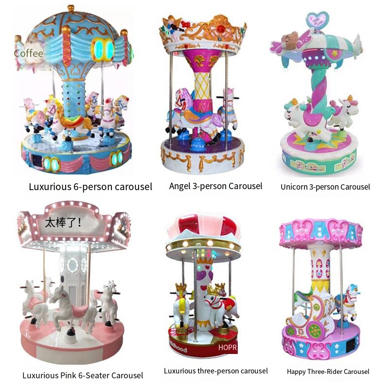 Carousel Amusement Equipment, Coin-operated Amusement Equipment