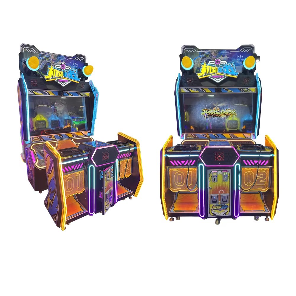 New 55 Inch LCD Dynamic Pistol Arcade Shooting Simulator Coin-Operated Electronic Shooting Game Machine