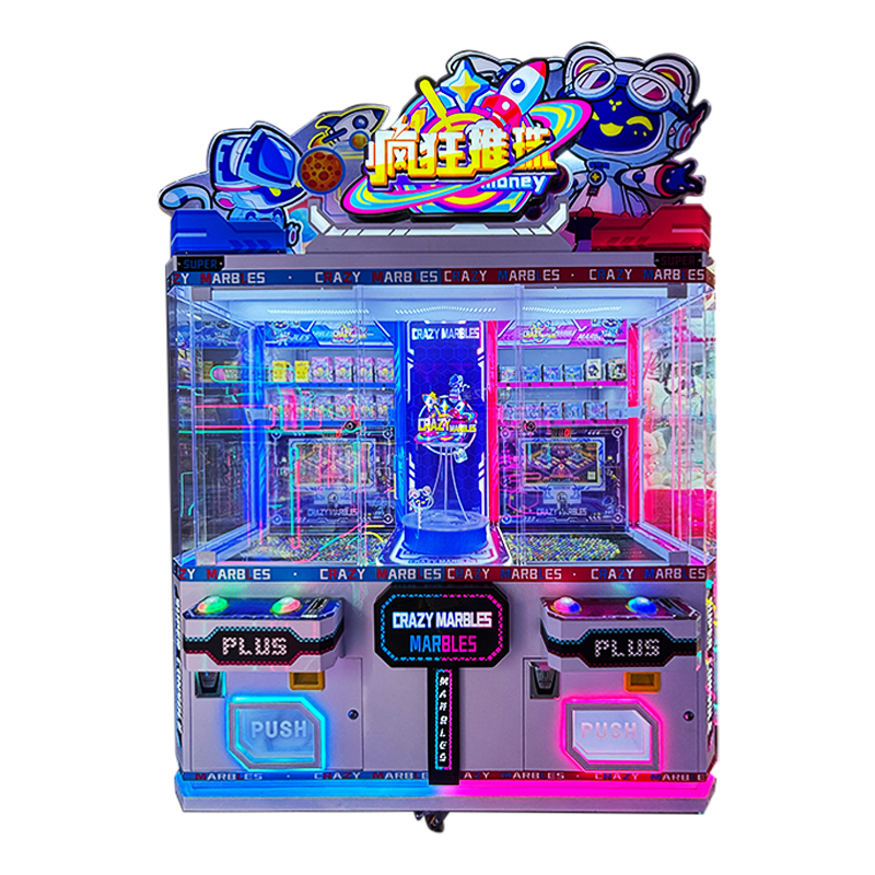 Best-selling Large-Scale Double-Person Coin-Operated Video Game Arcade Crazy Ball-Throwing Coin-Pushing Machine