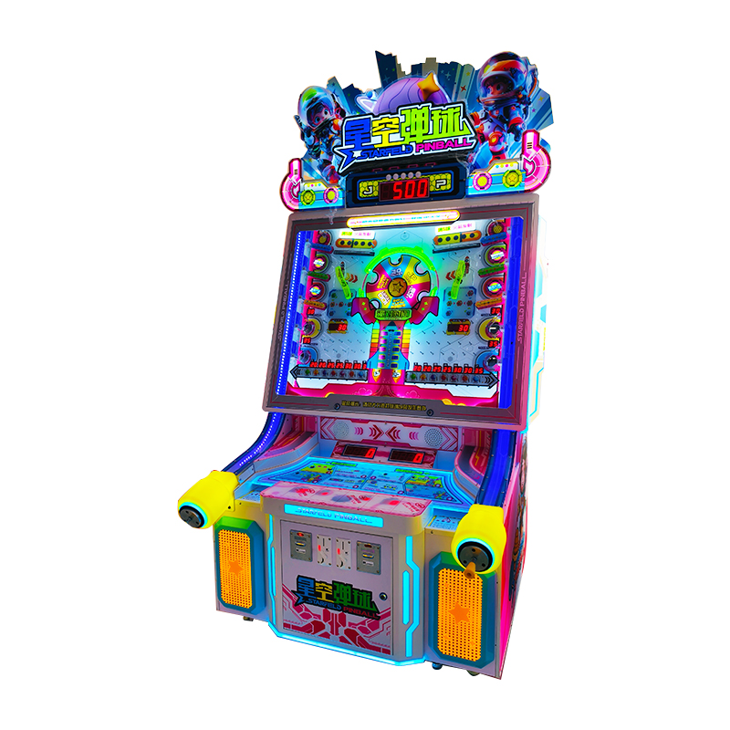 Arcade Pinball Machine Space Theme Game LED Light Entertainment Equipment Coin Operated Game Machine for Amusement Center