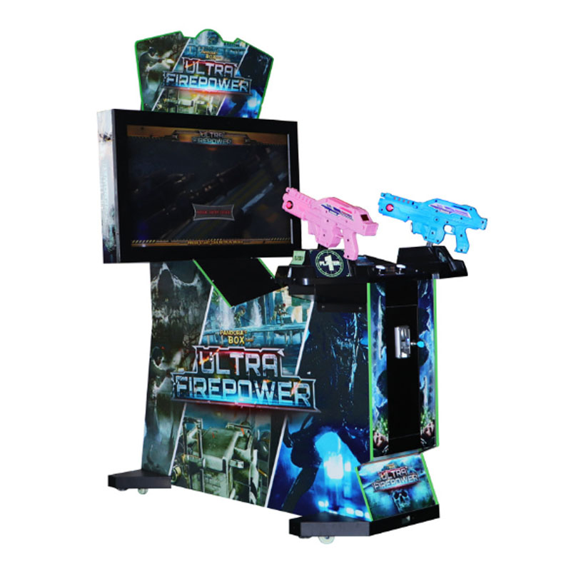 Factory Price Coin Operated 2 Players 42 Inch Video Arcade Machine Aliens Shooting Extermination  Game  Produce by  Ninibear