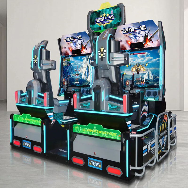 New Selling 360° Flight Realistic High-end air Combat Simulation Game Real Battlefield 3D Game Console