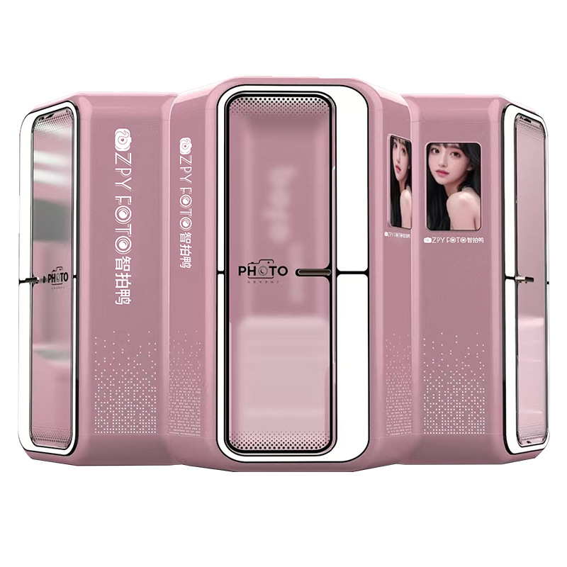 AI Intelligent All-In-One Interactive Korean American Coin Operated Games Big Head Sticker Camera From South Korea
