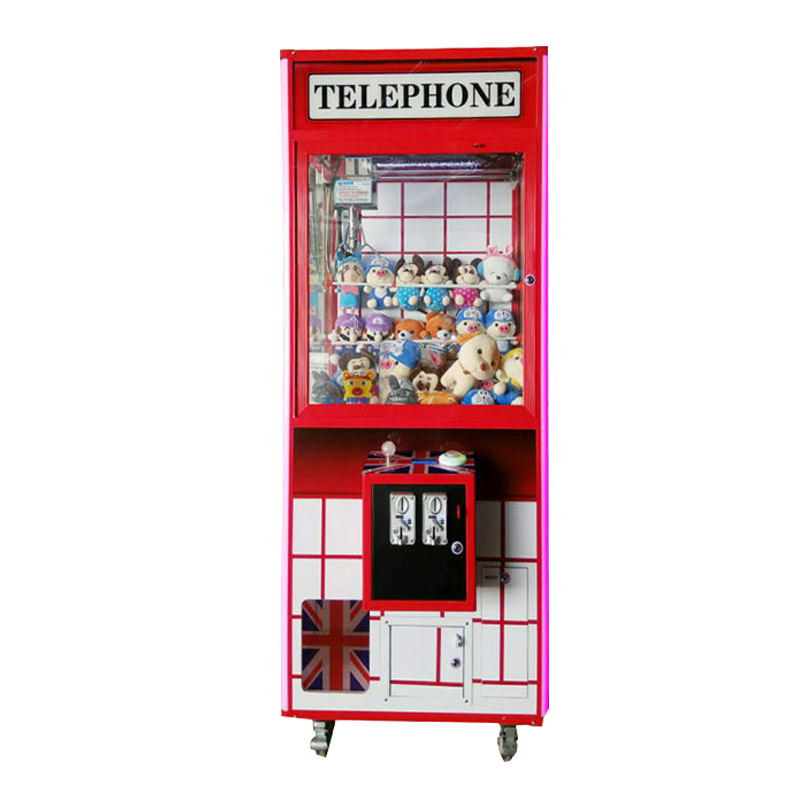 Wholesale Popular Equipment British Style Doll Machine Coin Operated Games Center for Sale Crane Machine Claw Free Shippinz