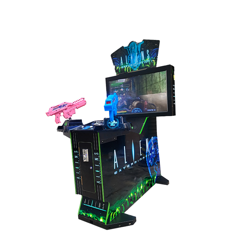 Ultra Firepower 42-Inch LCD 3-in-1 Video Simulator Shooting Gun Game Machine  Coin  Arcade Shooting Target Game Machine