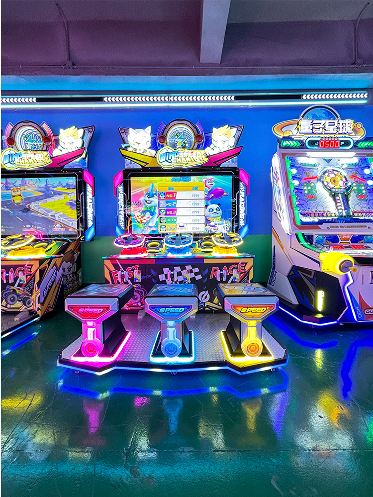 New Design Storm Racer Arcade Game Machine 4 Players Racing Simulator Arcade Game Machine