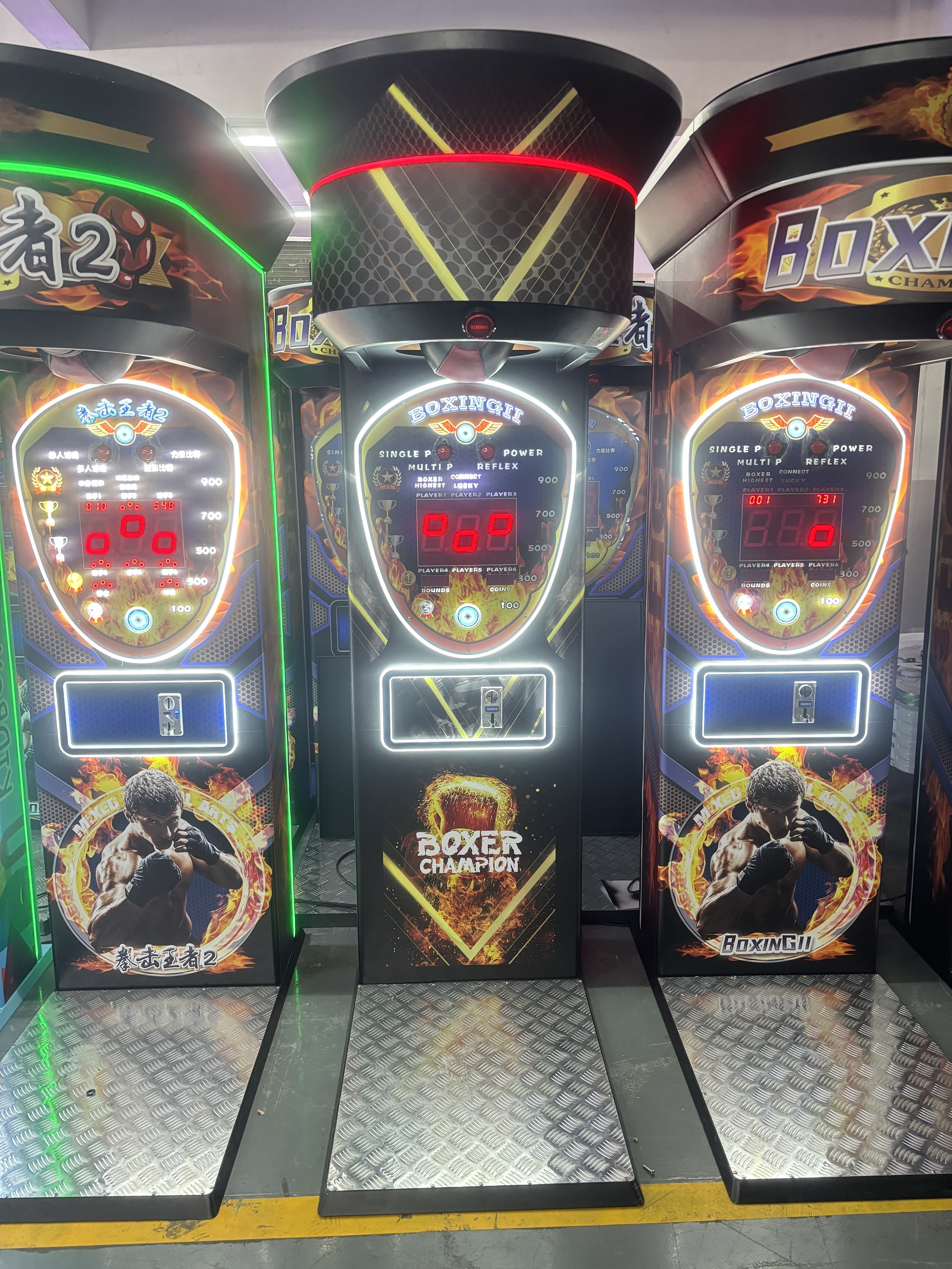 Commercial Large-Scale Coin-Operated Interactive Boxing Strength Test Game Interactive Strength Challenge Center Arcade Game