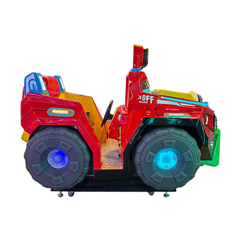 Double-seater Children's Large Off-road Rocking Car Coin-operated Arcade Game Machine for City Shopping Mall Entrance