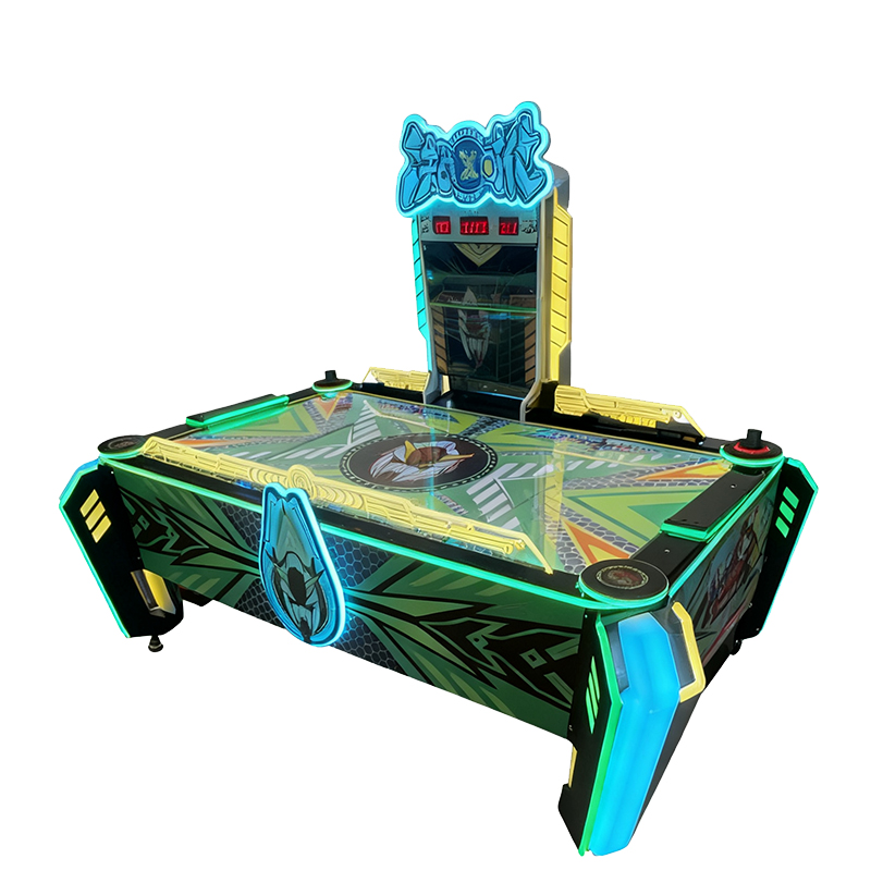 Air Hockey Arcade Game Machine Coin Operated Indoor Sports Entertainment Equipment for Amusement Center Mall Game Zone