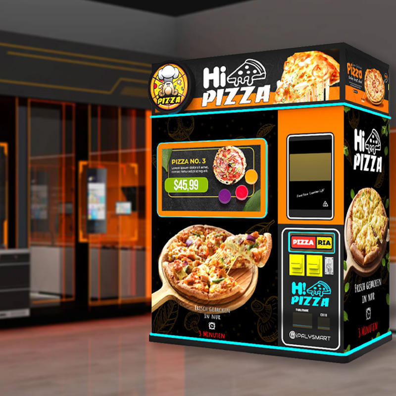 Fully Automatic Commercial Pizza Vending Machine Hot Food Vending Machine