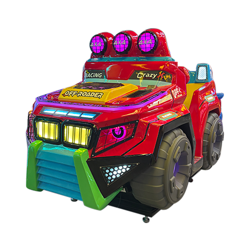 Double-seater Children's Large Off-road Rocking Car Coin-operated Arcade Game Machine for City Shopping Mall Entrance