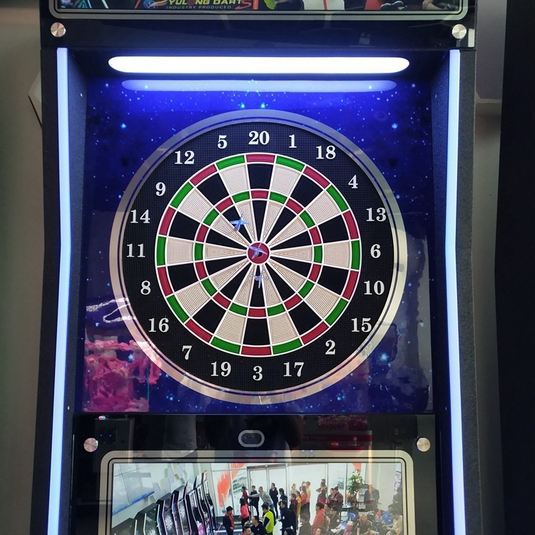 Arcade Bar Club Essential Entertainment Equipment Fully Automatic Scoring Networkable Cabinet-style Electronic Soft Tip Dart