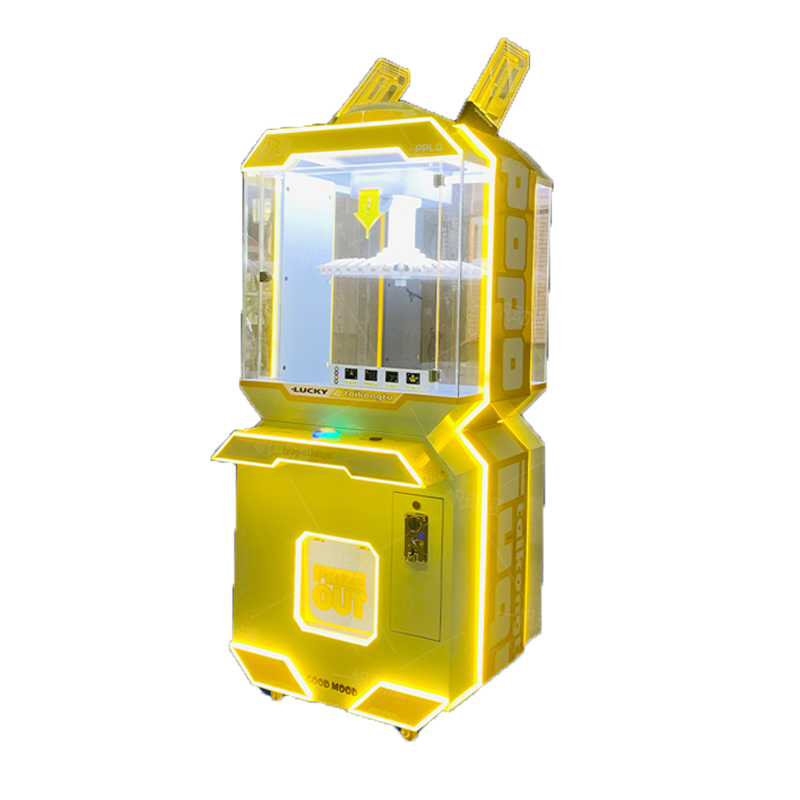 Russia's Popular Coin-Operated Space Rabbit Prize Claw Machine Amusement Game Center Gift Doll Machine
