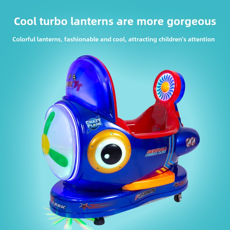 New Rocking Car Children's Coin-Operated Electric Rocking Machine Superb Cartoon Horse for Supermarket Store Universal Factory