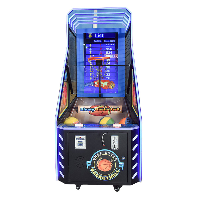 Mall Indoor Sports 42-inch LCD Screen Children's Basketball Machine Coin-operated Arcade Game Console Basketball Machine