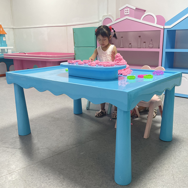 Children's Playground Space Sand Table Indoor Educational Handmade Table Shopping Mall Amusement Toy Table DIY Project