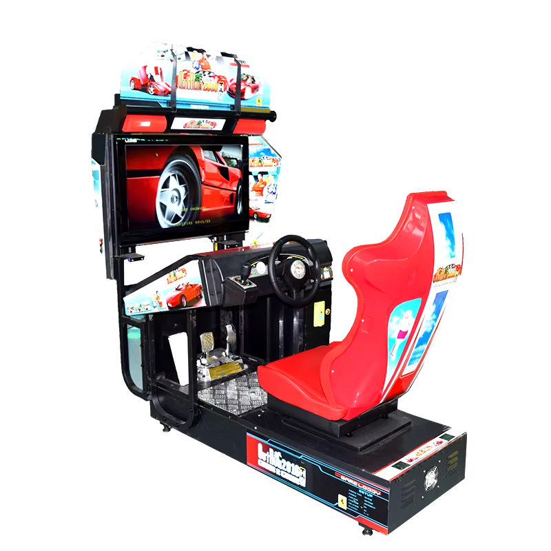 High Quality Coin-Operated Arcade Racing Simulator Metal Entertainment Driving Racing Game Equipment