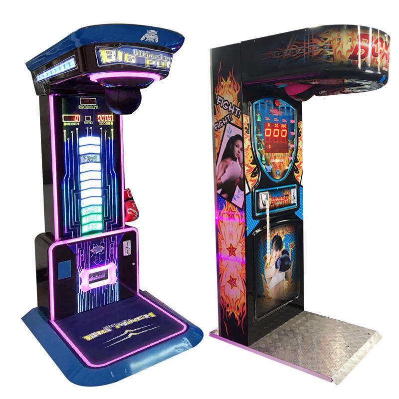 Outdoor Mall Dragon Boxing Machine Arm Strength test Boxing Equipment Arcade Out Coke Boxing Machine