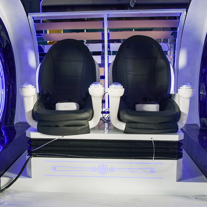 Factory Price Arcade 9D Virtual Reality Roller coaster Amusement Park 9DVR Commercial Attractions Egg Chair Game Machine
