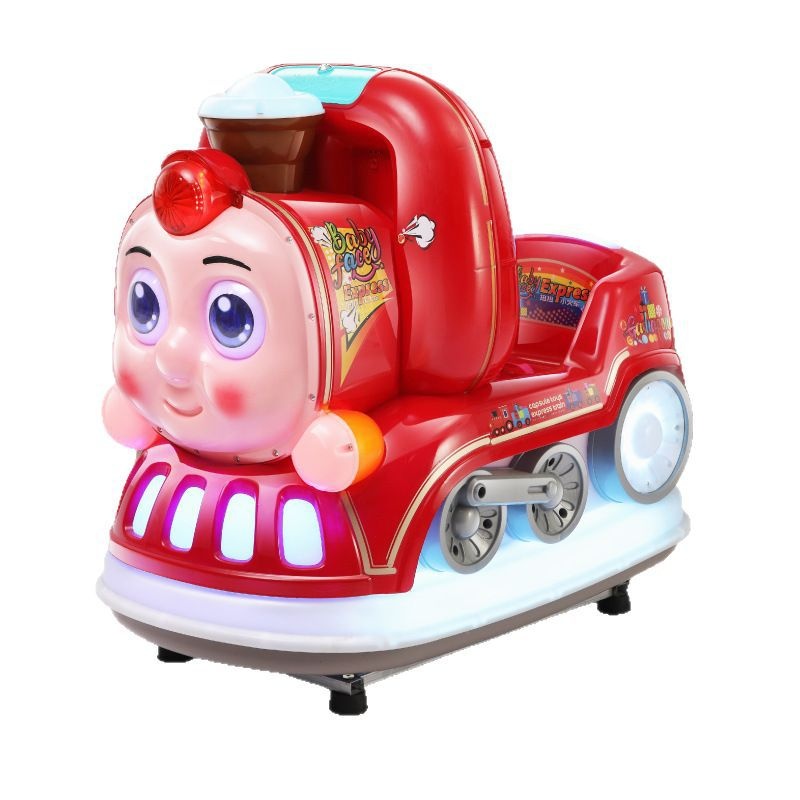 Children's New Train Rocking Car Game Machine Electric Coin Board Entertainment Center for Mall or Game City