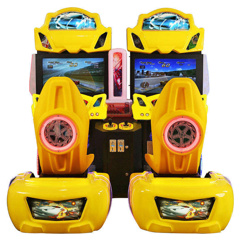 Arcade Racing Car Upright HD Speed Racing Arcade Game Machine Indoor Amusement Super Hotselling 2 Car Driving Simulator