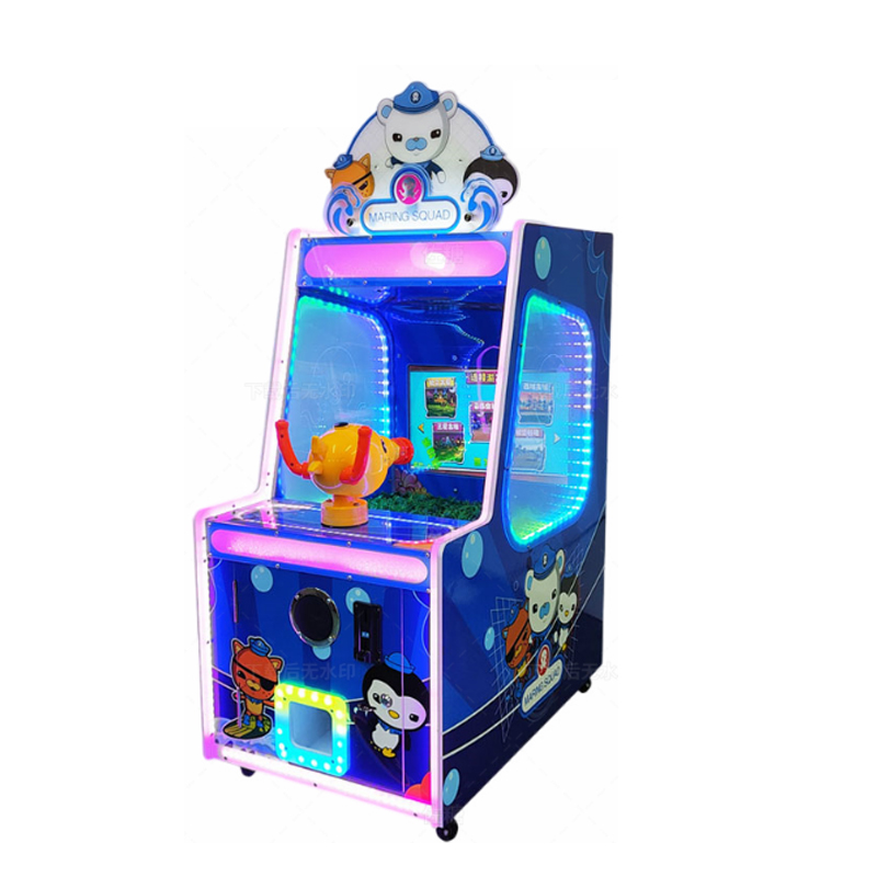 Cheap Coin-Operated Double Water Jet Gun Shooting Arcade Video Game Machine Children's Entertainment