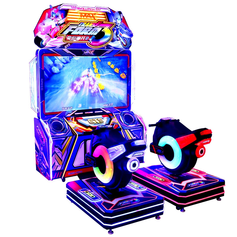 Children's Coin-operated Racing Double-player Simulation Amusement Game Machine, Cockpit Game Chair, Racing Simulator