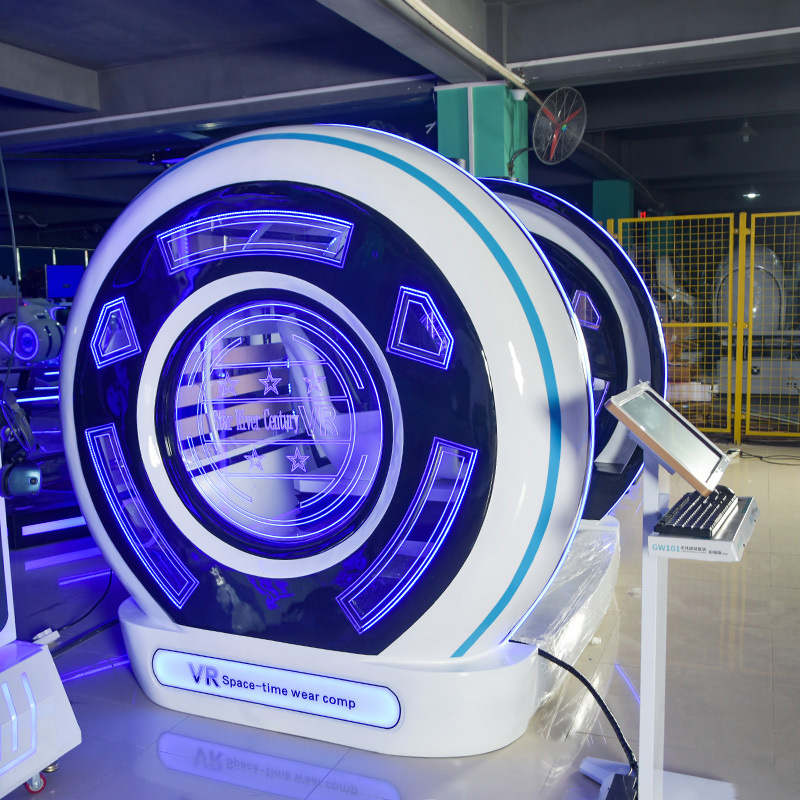 Factory Price Arcade 9D Virtual Reality Roller coaster Amusement Park 9DVR Commercial Attractions Egg Chair Game Machine