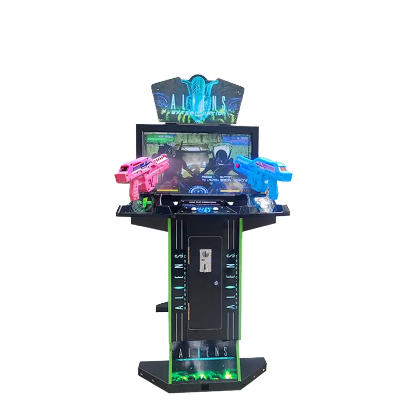 Factory Wholesale Hot Selling Fire Full Open 42-inch LCD 3-in-1 Video Shooting Simulator 2 English Adult Shooting Machine
