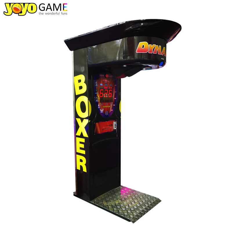 Kick Onepunch Martial Coin Hot Gloves Boxing Punch Machine with New Game Arcade Arts 2024 Boxing Punch Machine