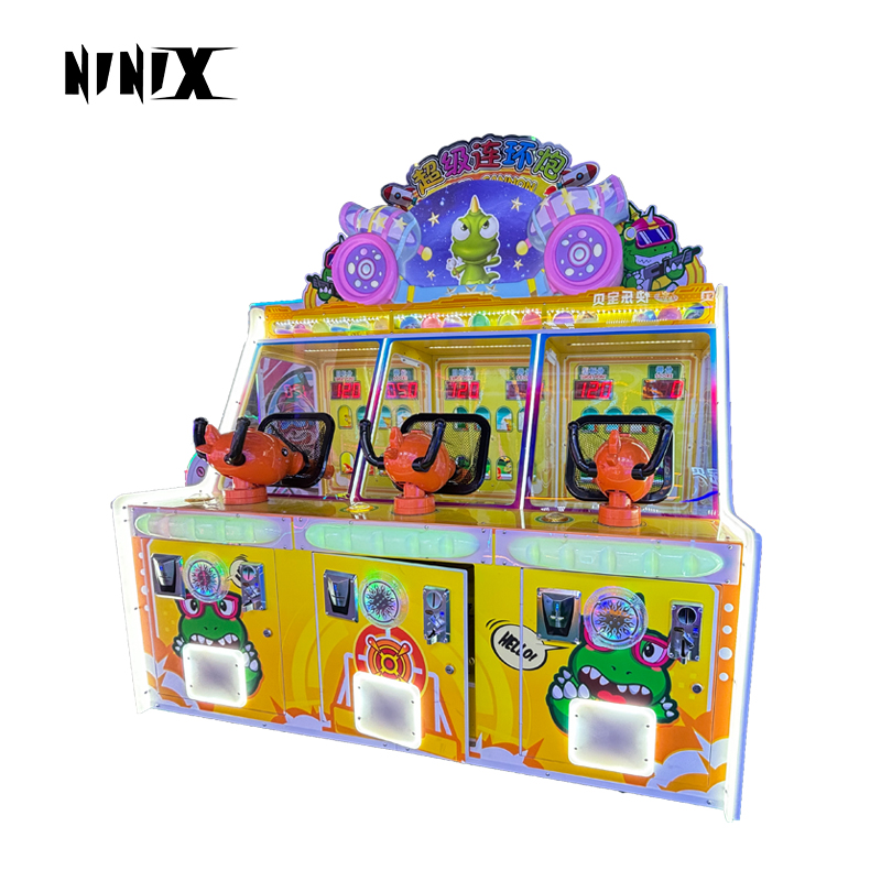 Dinosaur Themed Children's Shooting Machine Indoor Entertainment Shooting Arcade Arcade Coin-operated Gift Game Machine