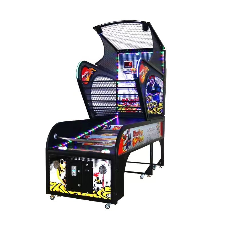 Shopping Mall Indoor Sports LCD Shooting Machine Coin-operated Arcade Game Console Basketball Machine