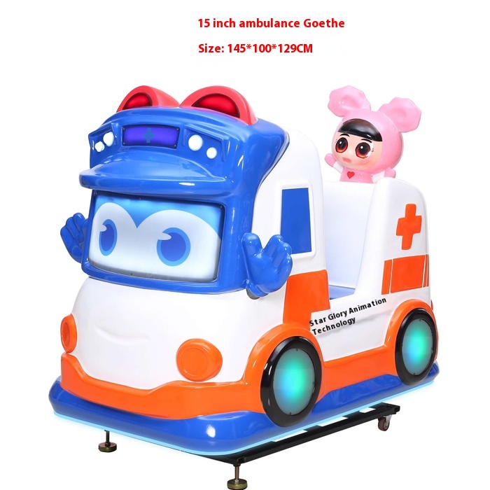 Most Popular Commercial Electric Rotating Aircraft Coin-Operated Games Children's Entertainment Arcade Rocking Plastic English