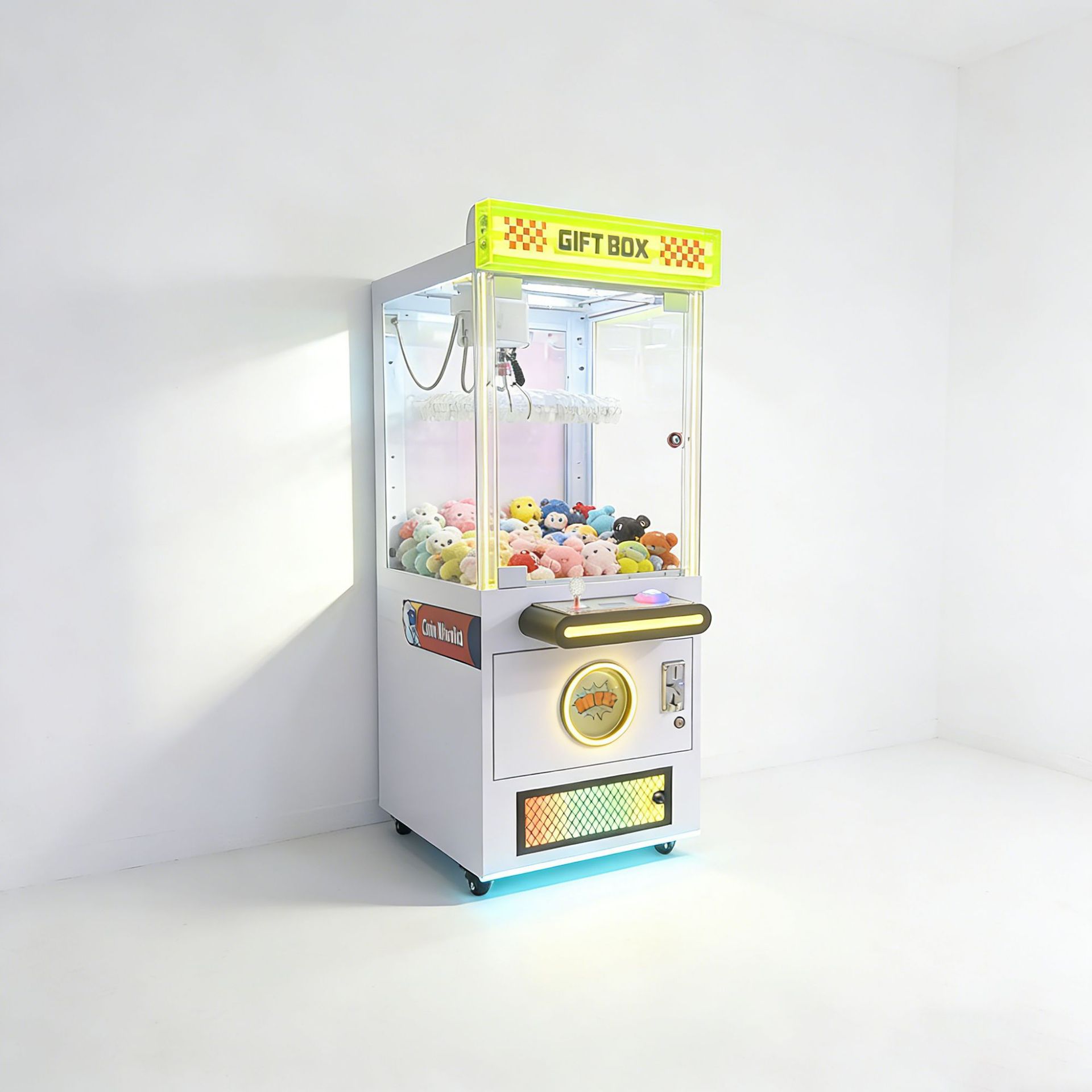 Keychain Doll Clip Machine Coin Operated Game Hall Business Prize Amusement Equipment Hardware