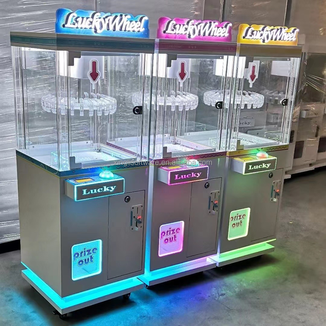 High Quality Coin-Operated Crane Machine 1-Year Warranty Hardware Clip Gift Clamping Machine Direct from Supplier