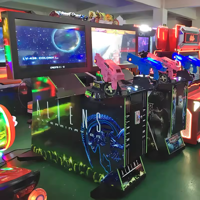 New 42Inch HD Light Gun Simulator for Family Entertainment and Game Centers Shooting Game Machine