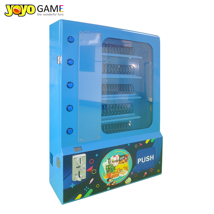 Wall-Mounted Small Automatic Vending Machine Cigarettes Masks Laundry Detergent Self-Service Coin-Operated No Warranty Exported