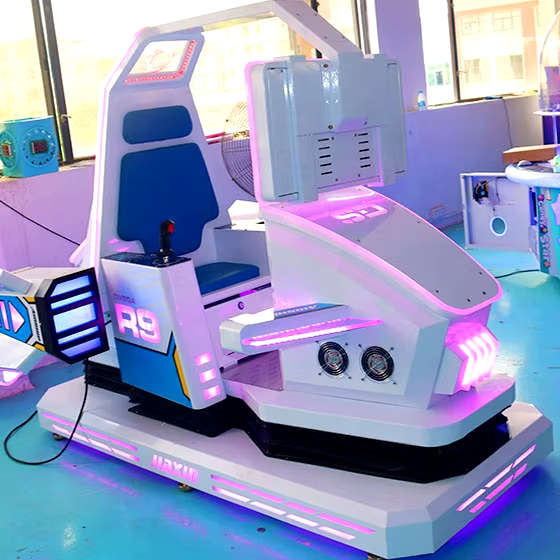 Indoor Flight Simulator Game Consoles Children's Arcade Video Aircraft Game Consoles Flying Entertainment Equipment