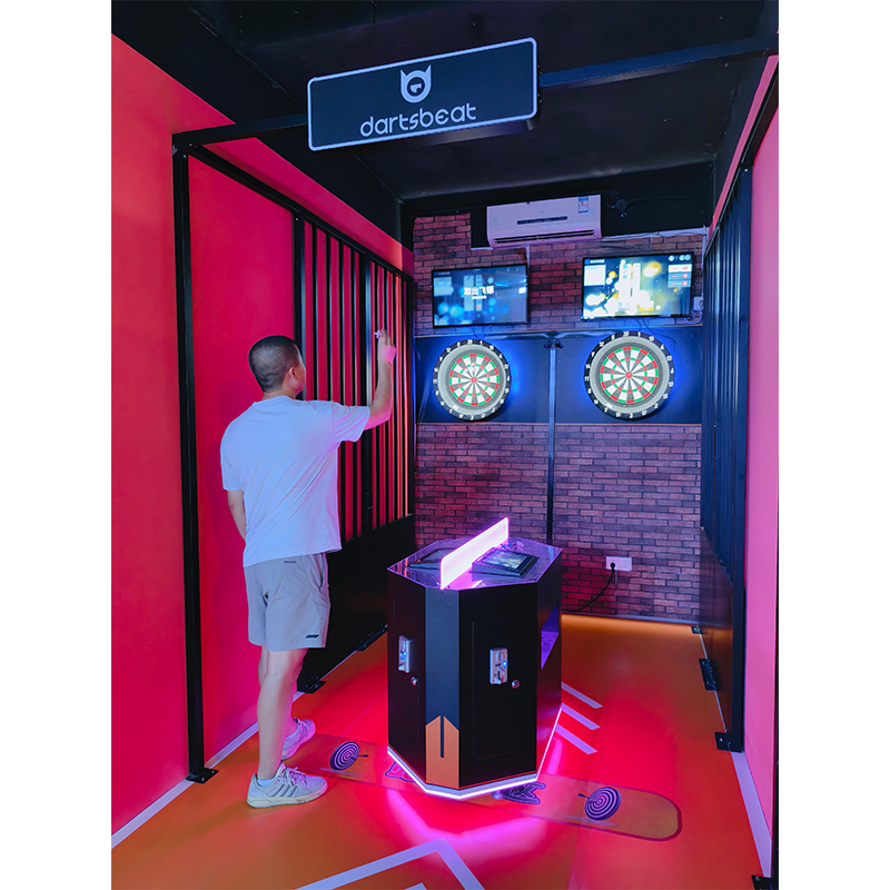 Electronic Dart Machine Coin Operated Darts Game Equipment With LED Screen for Bar Club Indoor Amusement Center