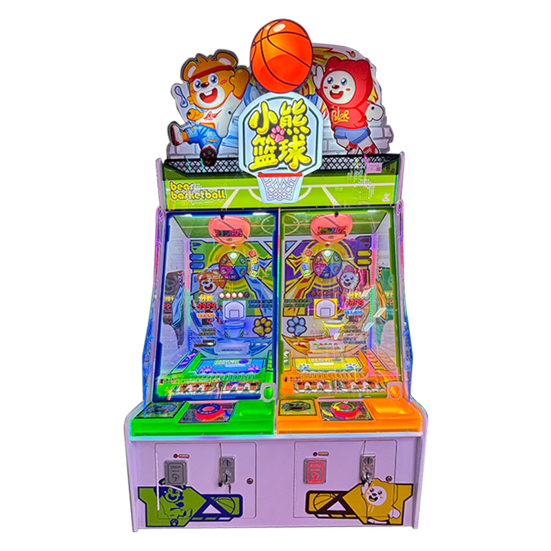 Cubs 2 Player Basketball Coin Game Metal and Plastic Arcade Machine for Children Aged 6+ 1 Year Warranty English Language