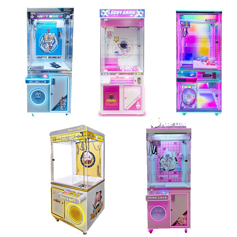 Coin-Operated Arcade Crane Machines Variety of Styles for Shopping Malls Doll Machine and Paper Claw Game Consoles