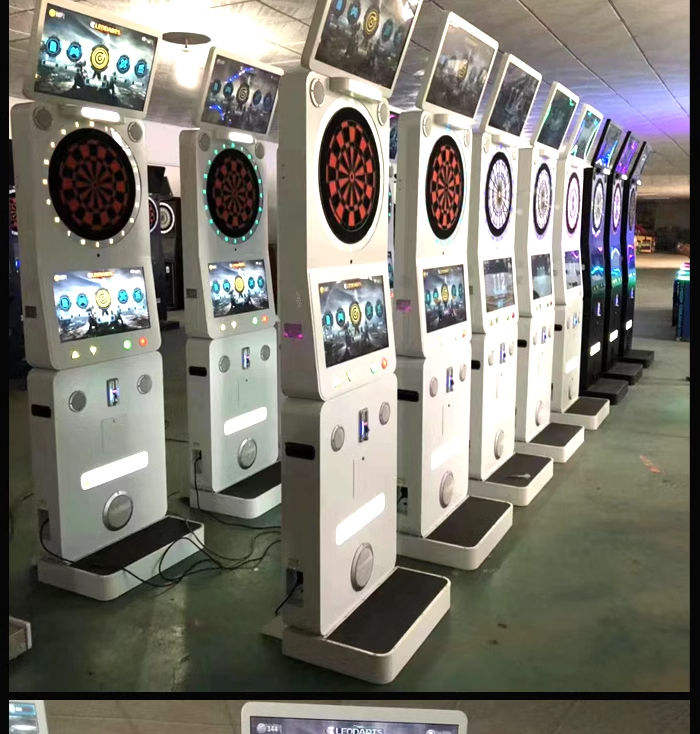 Bar Indoor Skill Sports Electronic Dart Machine Coin-Operated Entertainment for Mall Virtual Indoor Dart Machine